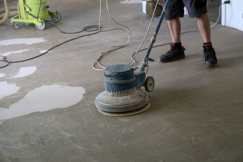 Products For Concrete Floor Sandings in use