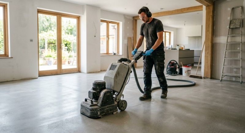 Concrete Floor Sanding Service